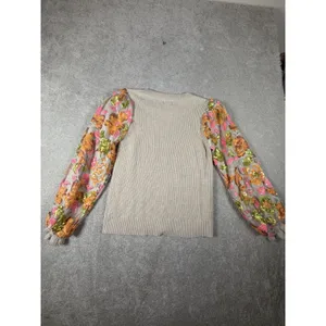 fate daisy flower puff sleeve sweater small‎ thumbnail 9