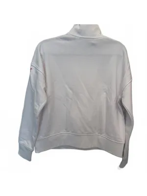 G/Fore I Hate Golf Boxy Crop French Terry Quarter Zip Sweatshirt Sweater XS thumbnail 5