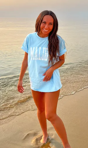 Malibu Tshirt Blue thumbnail 1