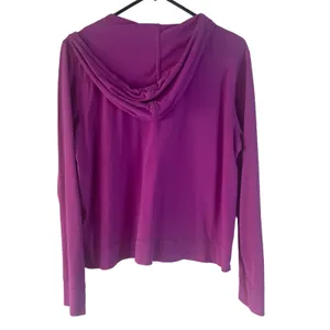 Lauren Ralph Lauren Women's Size Large Purple‎ Pink Half Button Light Sweater thumbnail 7