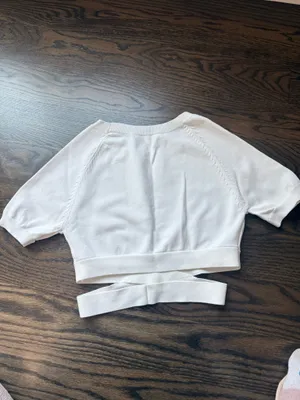 Endless Rose Ivory crop top thumbnail 2