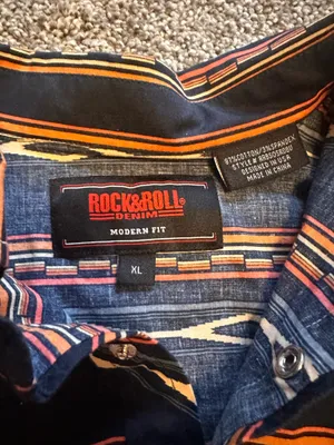 Rock & Roll Denim pearl snap thumbnail 2
