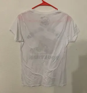 White Graphic Tee Size M thumbnail 2