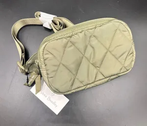 NWT Vera Bradley Women's Essential Mini Belt Bag Ultralight Quilted Sage‎ Green thumbnail 1