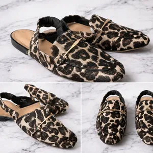 Leopard Print Slingback Loafers - Women size 6 thumbnail 2