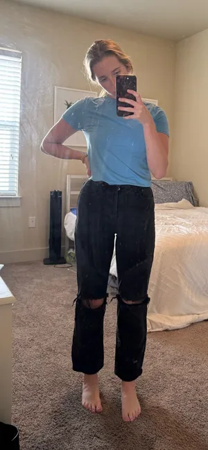 PacSun Black Jeans Mom thumbnail 1