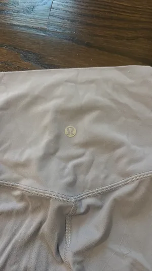Light Blue Lululemon Align Leggings Crop thumbnail 2
