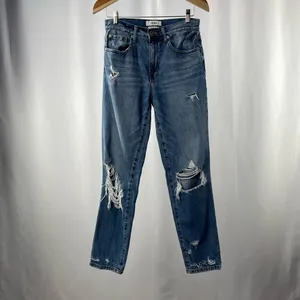 PISTOLA Presley Straight Jeans in Blue Size 26‎ thumbnail 4