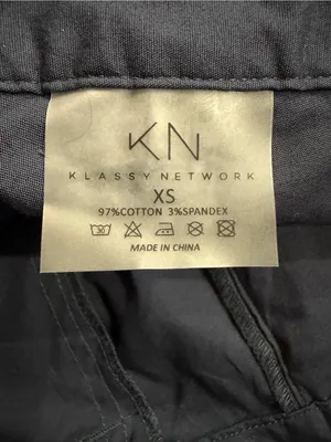 Klassy Network Navy Cargo Pants thumbnail 3