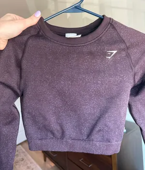 Gymshark Long Sleeve Crop Top Adapt thumbnail 1