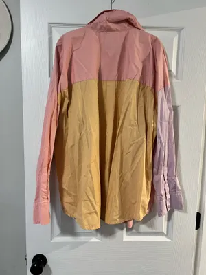 Abercrombie Color Block Button-Up thumbnail 3