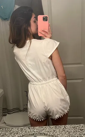 Boutique swim cover up romper thumbnail 2