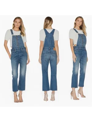 Levi’s Orange Tab Front Zip Overalls 28 thumbnail 3