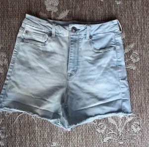 American Eagle Outfitters Light Blue Denim Cutoff Shorts thumbnail 1
