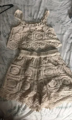 two piece set Tan Size M thumbnail 1