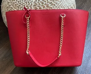 Samantha Thavasa Red Tote Bag thumbnail 1