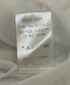 Do + Be white ruffle skirt women’s size large thumbnail 8