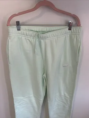 Nike Standard Fit Taper Leg Sweatpants Light Mint thumbnail 5