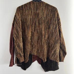 90s VTG JGs Mad Lab Staley Gretzinger Cardigan Sweater Lagenlook Wearable Art thumbnail 3