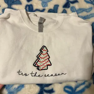 Gildan xmas sweatshirt thumbnail 1