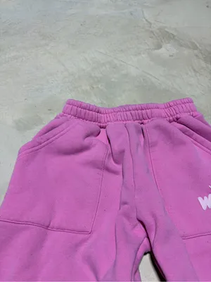 White fox boutique Pink Fleece Joggers vol 3 XXS thumbnail 5