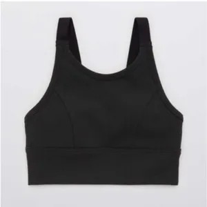 Aerie Offline Black Cardio Sweat Most Support Sports Bra Size S thumbnail 1