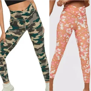 NWT OFFLINE By Aerie Real Me High Waisted Crossover Leggings Yoga Bundle Size M thumbnail 2