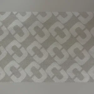 Diane Von Furstenberg White and Gray Patterned‎ Dust Bag Size 16.5”x15” thumbnail 3