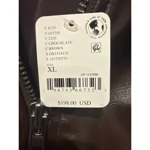 Free People Sloane Faux Leather Jacket Size XL thumbnail 9