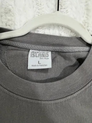 Grey Crewneck Gray Size L thumbnail 3