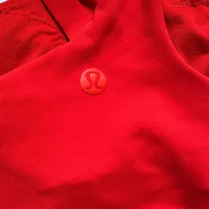 Lululemon Women's Everlux Asymmetrical Tennis Tank Top red Sz‎ 0 thumbnail 5