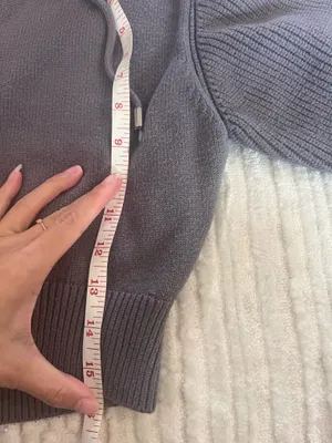 Zara HOODED KNIT CARDIGAN thumbnail 6