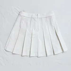 Aritzia Sunday Best Olive Mini Skirt - White - 0 thumbnail 6