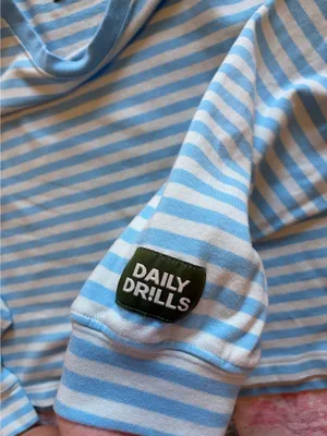 Daily Drills Cotton Striped Long Sleeve thumbnail 4