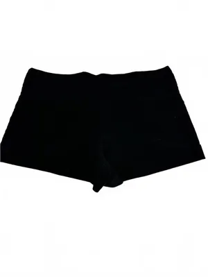 Valia Black Stretchy Shorts Size 13 Size L thumbnail 2