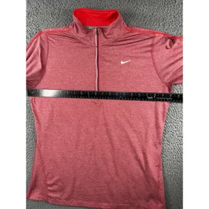Nike‎ Dri Fit Swift Track Jacket Women Large 1/4 Zip Mock Neck Running thumbnail 4