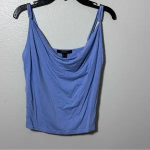 Forever 21 Women blue‎ Tank Top size small thumbnail 2