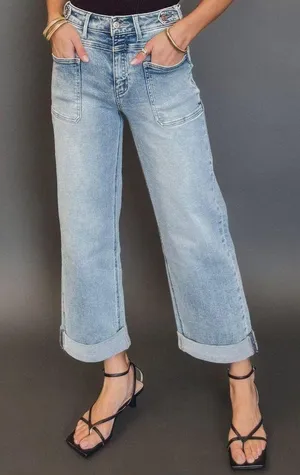 Revival Wide Leg Jeans thumbnail 1