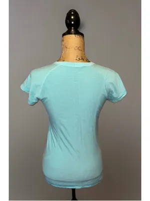 Lululemon Swiftly Tech Short Sleeve Top Womens 8 Turquoise Lightweight thumbnail 2