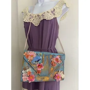 fendi customized multicolor canvas cross body bag thumbnail 3