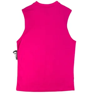 NBA Tank Top‎ Women's Sleeveless Shirt Pink Blue Graphic Basketball Medium thumbnail 3