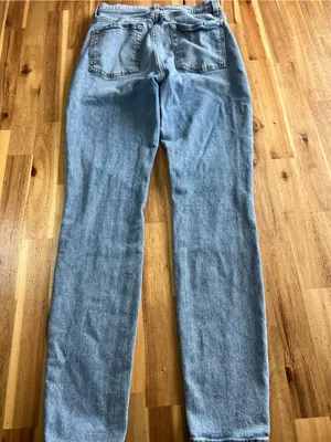 7 For All Mankind High Waist Skinny Jeans Women’s 25 Light Wash thumbnail 12