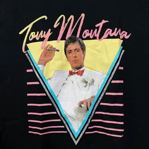 Scarface Tony Montana Movie Tshirt Size medium thumbnail 2