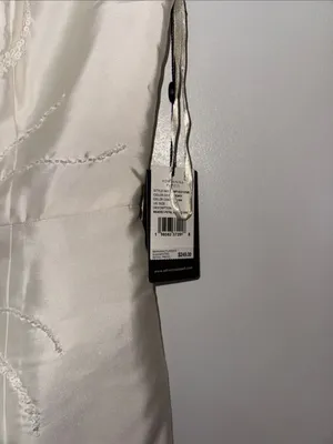 Adrianna Papell Ivory Embellished Mini Sheath Dress thumbnail 2