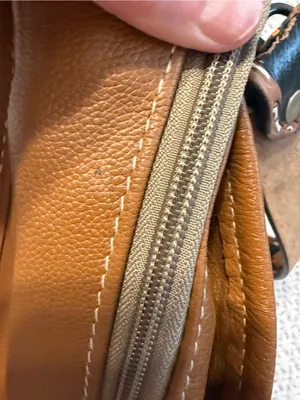 Myra Bag Brown Hair-on-Hide Crossbody with Multicolor Flap and Fringe thumbnail 11