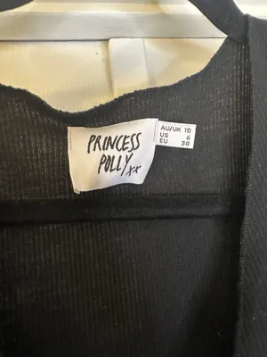 Princess Polly Night Out Cutout Dress Black Size 6 thumbnail 3
