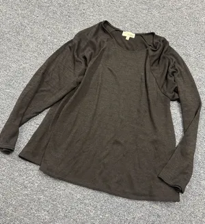Wilfred Free Black Long Sleeve Shirt thumbnail 1