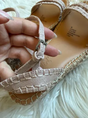 Splendid woven wedge sandals thumbnail 7