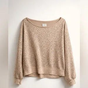 Abercrombie & Fitch Anima Print off the Shoulder Sweatshirt thumbnail 3