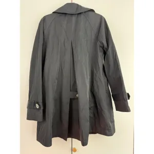 Michael Kors Black‎ Double Breasted Trench Coat Jacket Officecore Elegance L thumbnail 2